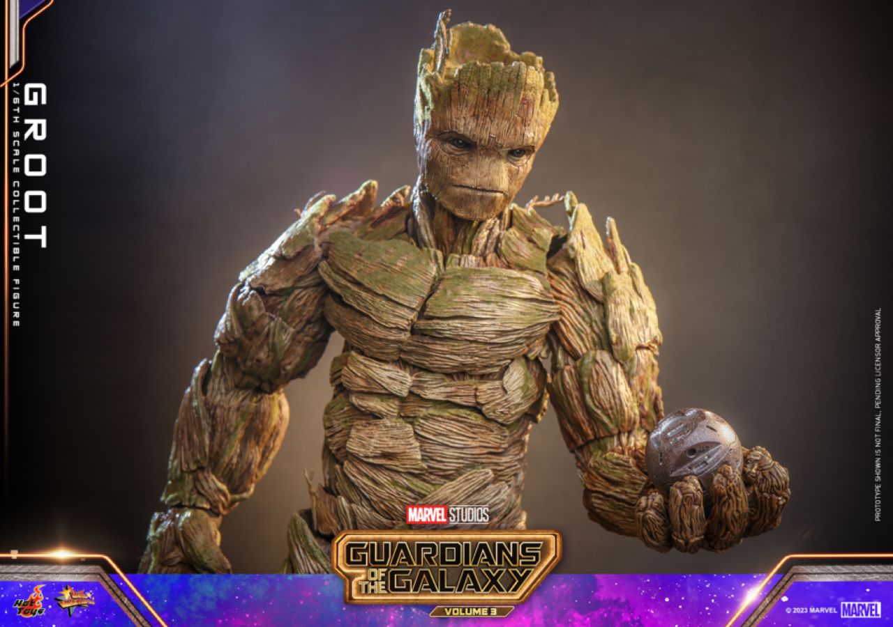 Guardians of the Galaxy Vol 3 - Groot 1:6 Scale Hot Toy Action Figure