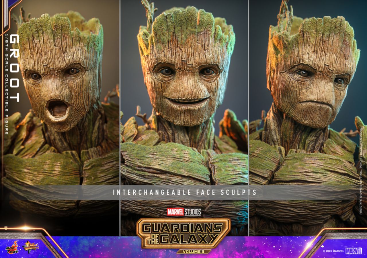 Guardians of the Galaxy Vol 3 - Groot 1:6 Scale Hot Toy Action Figure