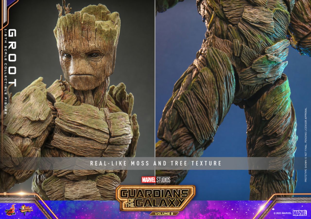 Guardians of the Galaxy Vol 3 - Groot 1:6 Scale Hot Toy Action Figure