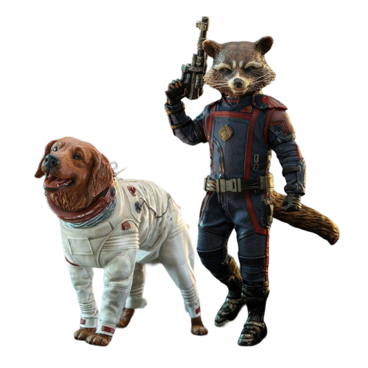 Guardians of the Galaxy Vol 3 - Rocket and Cosmo 1:6 Scale Hot Toy Action Figure