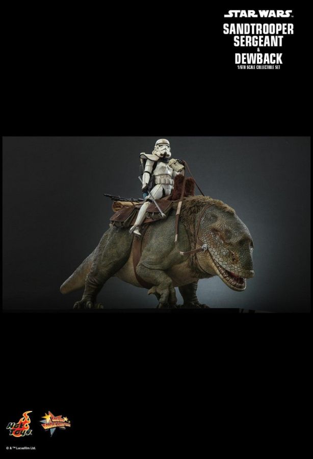 Star Wars - Sandtrooper Sergeant & Dewback 1:6 Scale Collectable Set
