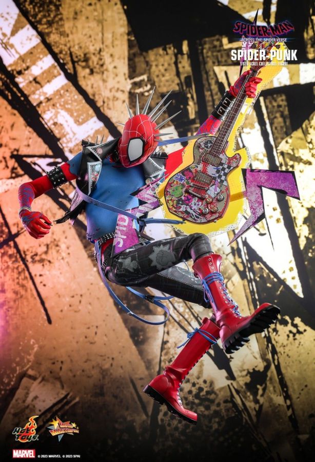 Spider-Man: Across the Spider-Verse - Spider-Punk 1:6 Scale Collectable Action Figure