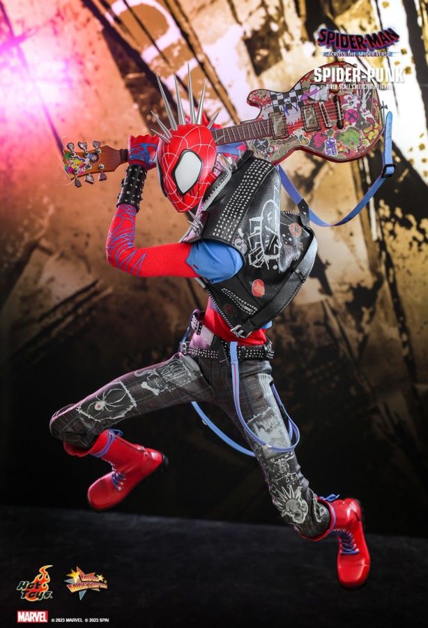 Spider-Man: Across the Spider-Verse - Spider-Punk 1:6 Scale Collectable Action Figure