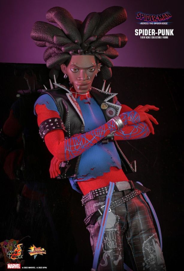 Spider-Man: Across the Spider-Verse - Spider-Punk 1:6 Scale Collectable Action Figure