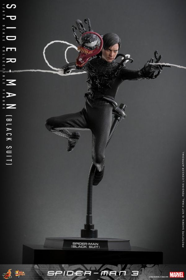 Spider-Man 3 - Spider-Man (Black Suit) 1:6 Scale Collectable Aciton Figure