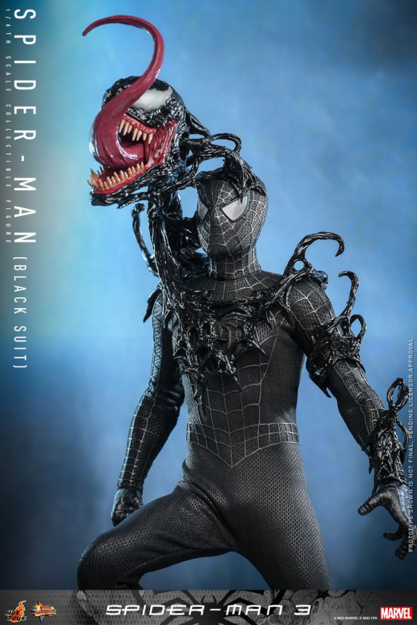 Spider-Man 3 - Spider-Man (Black Suit) 1:6 Scale Collectable Aciton Figure