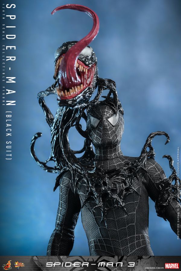 Spider-Man 3 - Spider-Man (Black Suit) 1:6 Scale Collectable Aciton Figure