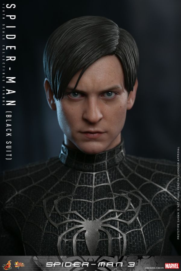 Spider-Man 3 - Spider-Man (Black Suit) 1:6 Scale Collectable Aciton Figure