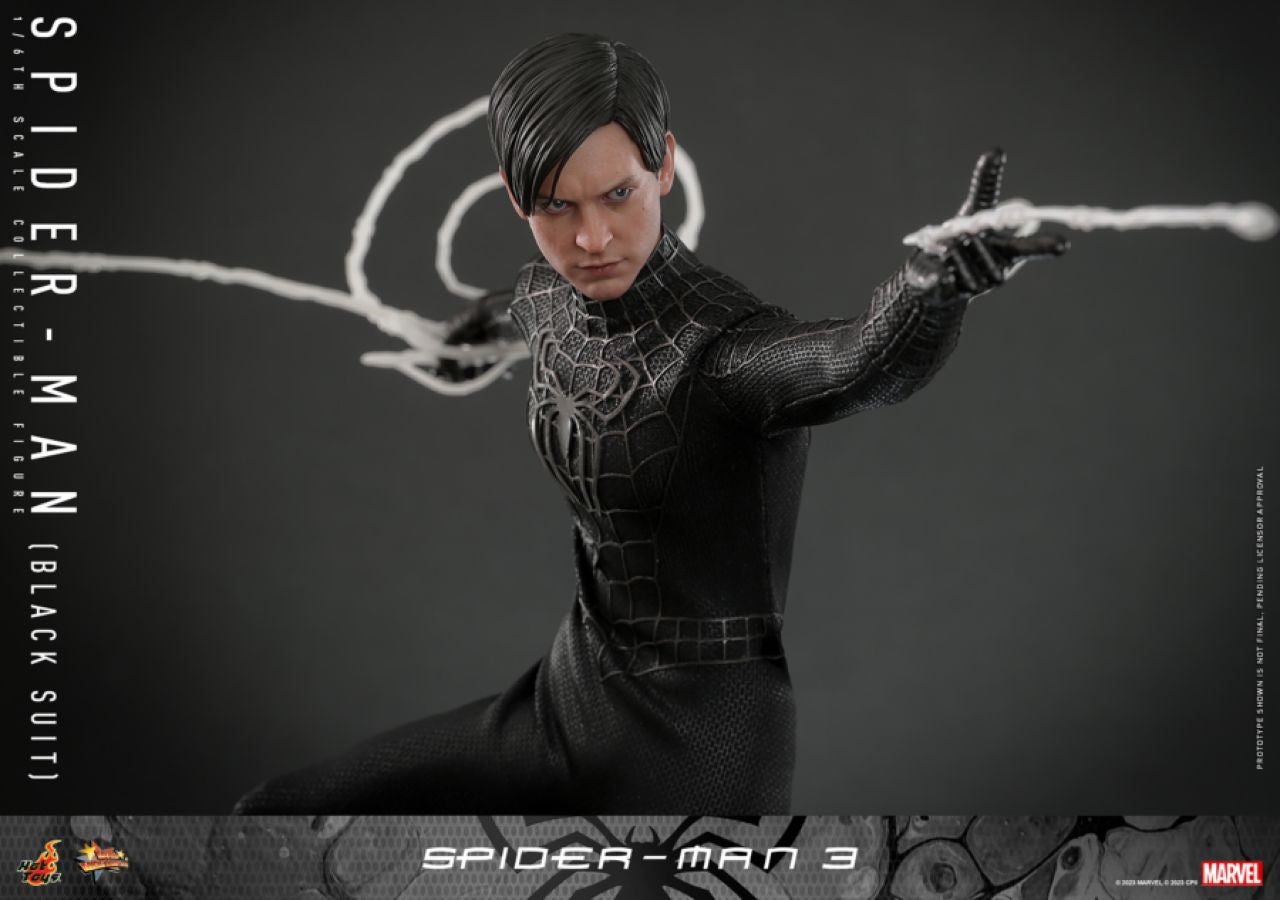 Spider-Man 3 - Spider-Man (Black Suit) 1:6 Scale Collectable Aciton Figure