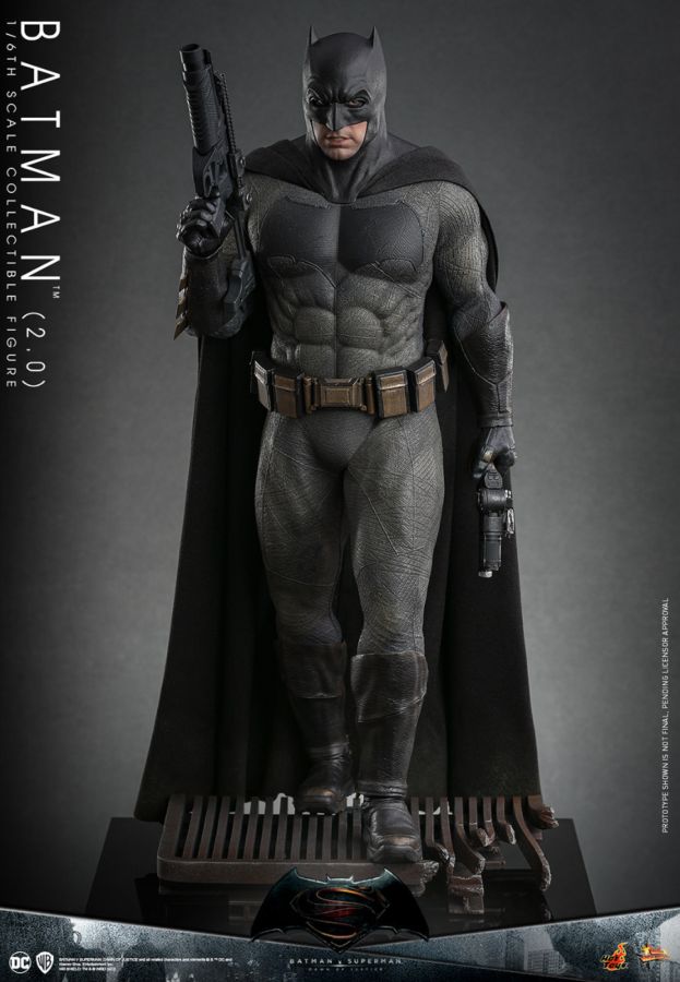 Batman v Superman: Dawn of Justice - Batman (2.0) 1:6 Scale Collectable Action Figure