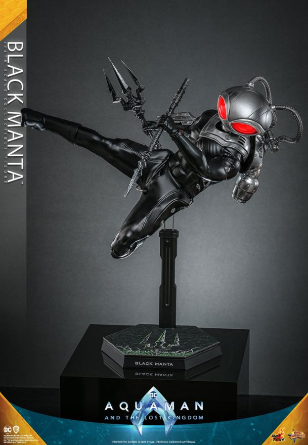 Aquaman 2 - Black Manta 1:6 Scale Collectable Action Figure