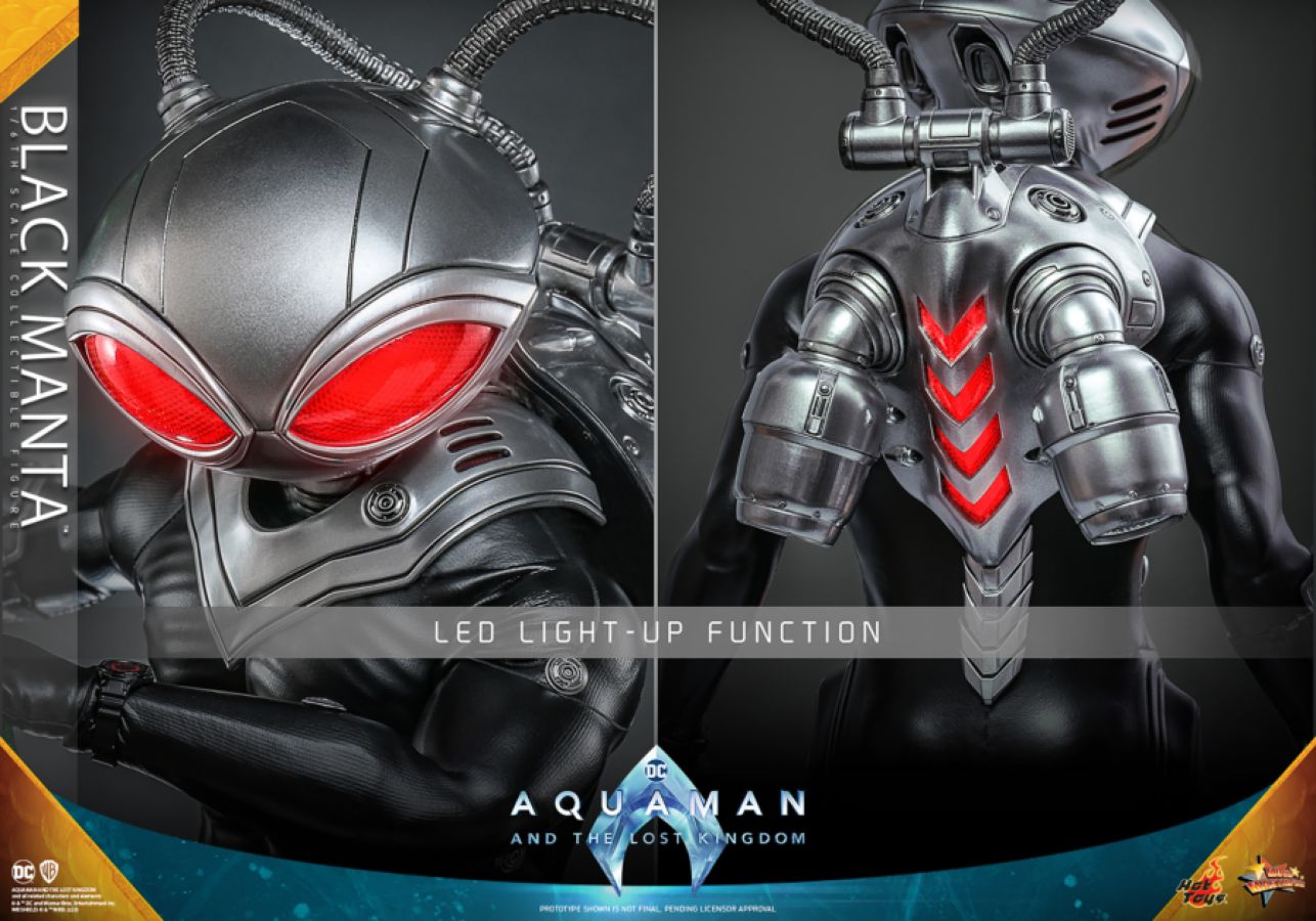 Aquaman 2 - Black Manta 1:6 Scale Collectable Action Figure