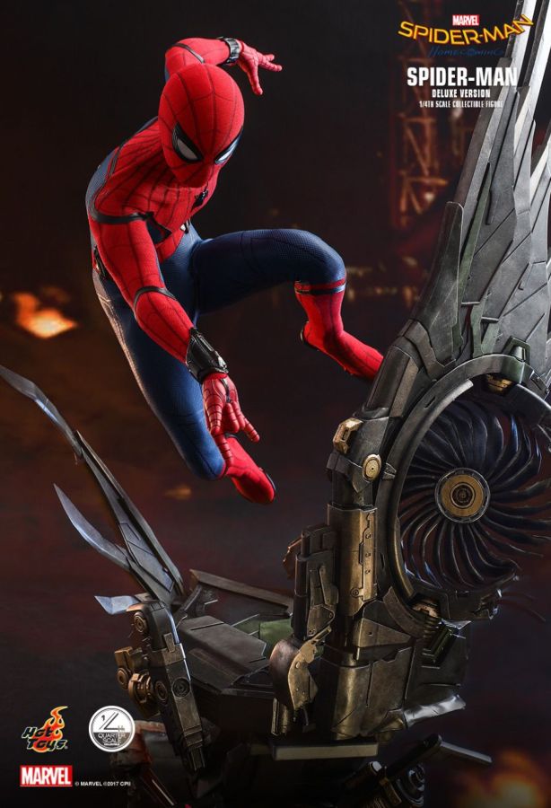 Spider-Man: Homecoming - Spider-Man Deluxe 1:4 Scale Action Figure