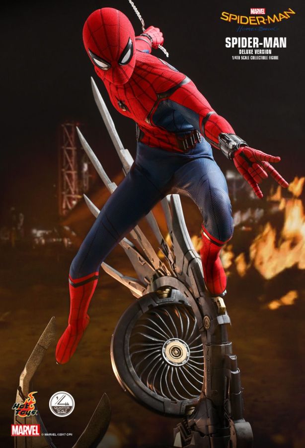 Spider-Man: Homecoming - Spider-Man Deluxe 1:4 Scale Action Figure