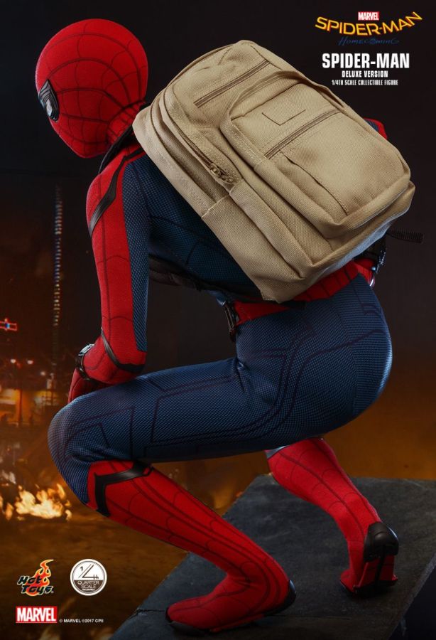 Spider-Man: Homecoming - Spider-Man Deluxe 1:4 Scale Action Figure