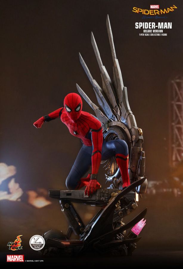 Spider-Man: Homecoming - Spider-Man Deluxe 1:4 Scale Action Figure