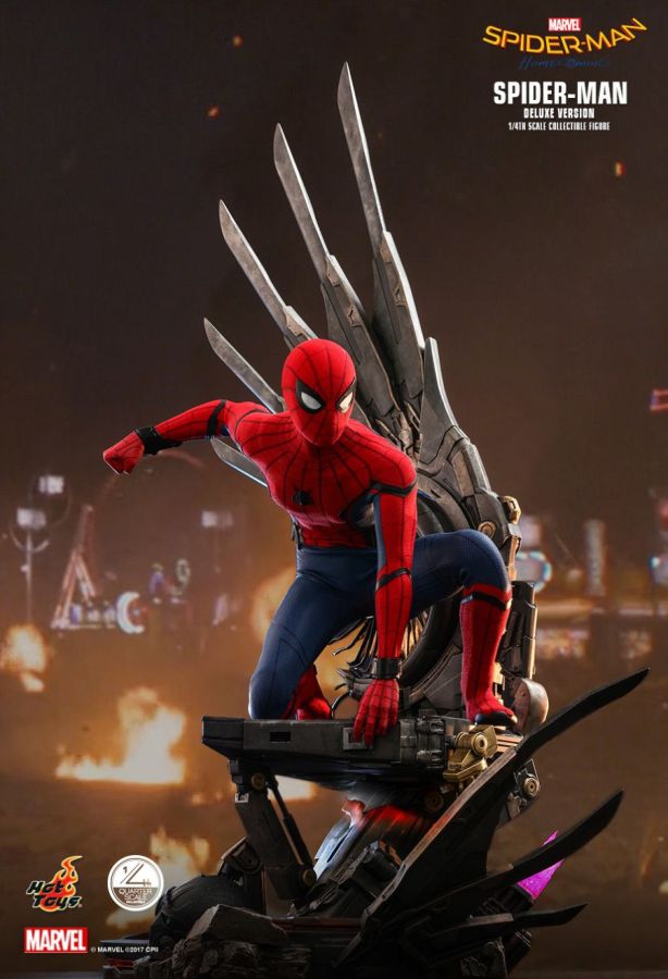 Spider-Man: Homecoming - Spider-Man Deluxe 1:4 Scale Action Figure