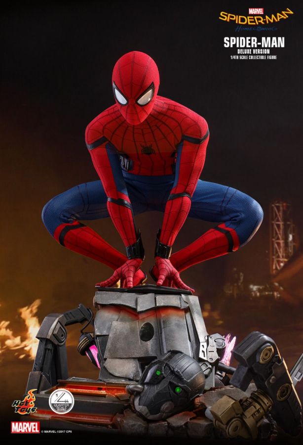 Spider-Man: Homecoming - Spider-Man Deluxe 1:4 Scale Action Figure