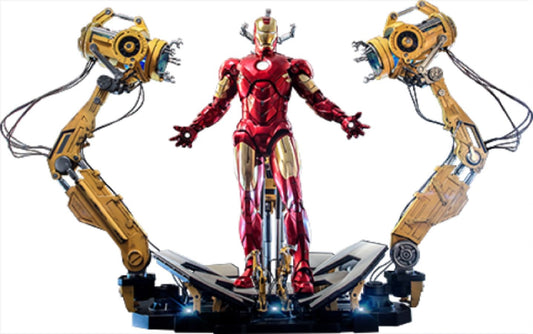 Iron Man 2 - Mark IV Deluxe with Gantry 1:4 Scale Action Figure