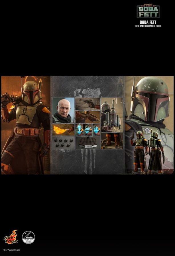 Star Wars: Book of Boba Fett - Boba Fett Deluxe 1:4 Scale Action Figure