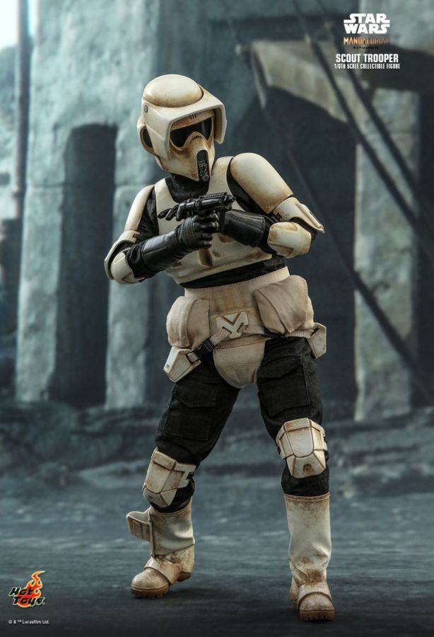 Star Wars: The Mandalorian - Scout Trooper 1:6 Scale Action Figure - Ozzie Collectables