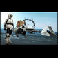 Star Wars: The Mandalorian - Scout Trooper & Speeder Bike 1:6 Scale Action Figure Set - Ozzie Collectables