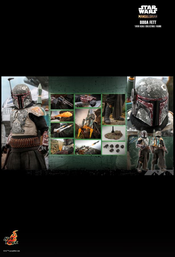 Star Wars: The Mandalorian - Boba Fett 1:6 Scale 12" Action Figure