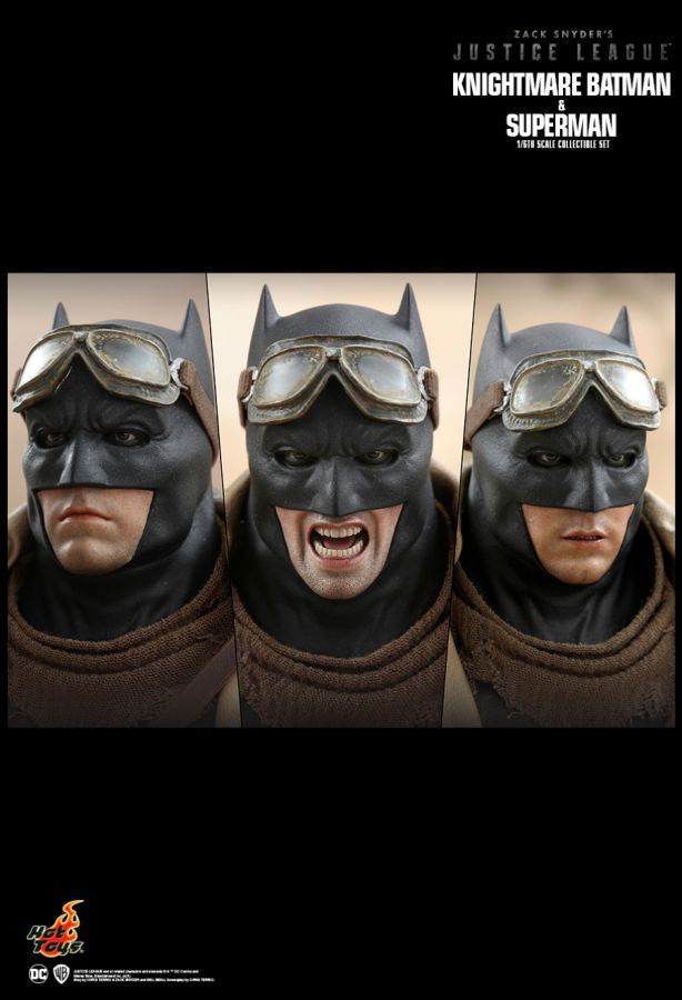 Justice League Movie - Knightmare Batman & Superman 1:6 Scale 12" Action Figure Set