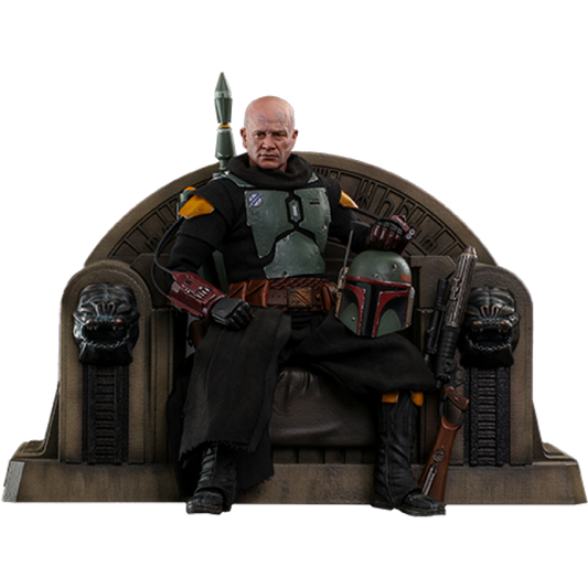 Star Wars: The Mandalorian - Boba Fett on Throne 1:6 Scale 12" Action Figure