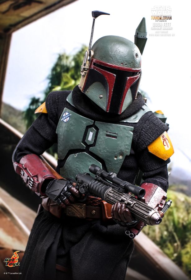 Star Wars: The Mandalorian - Boba Fett on Throne 1:6 Scale 12" Action Figure