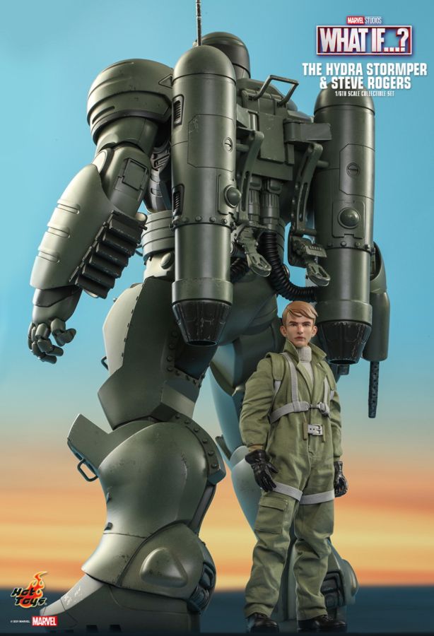 What If - Steve Rogers & Hydra Stomper 1:6 Scale Action Figure