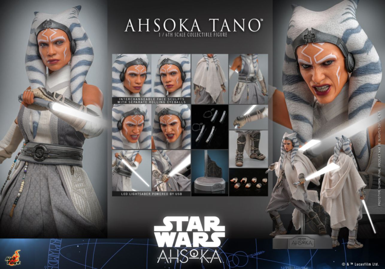 Star Wars: Ahsoka (TV) - Ahsoka Tano 1:6 Scale Collectable Figure