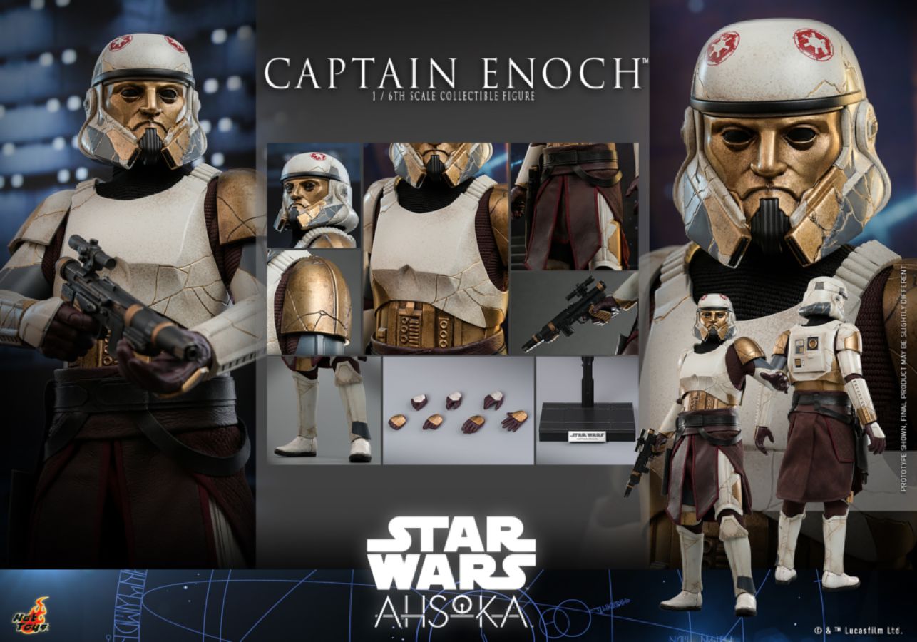 Star Wars: Ahsoka (TV) - Captain Enoch 1:6 Scale Collectable Action Figure