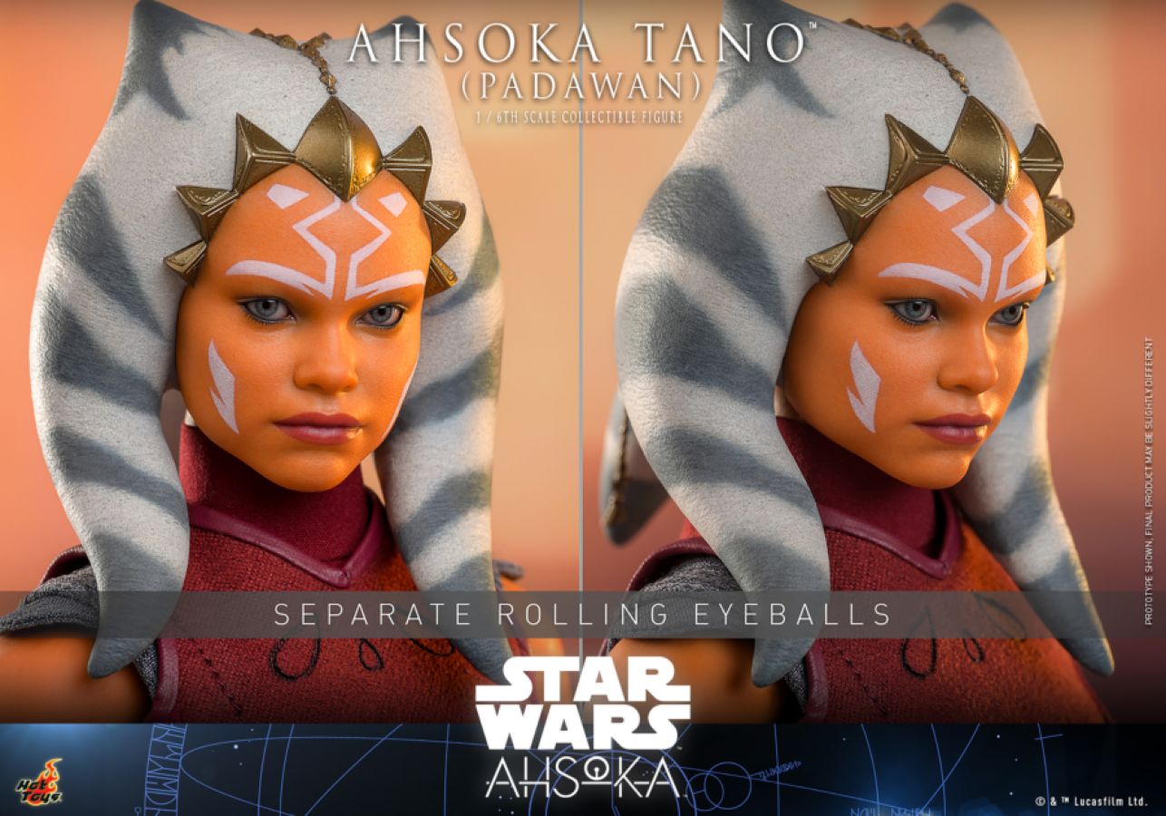 Star Wars: Ahsoka - Ahsoka Tano (Padawan) 1:6 Scale Collectable Action Figure