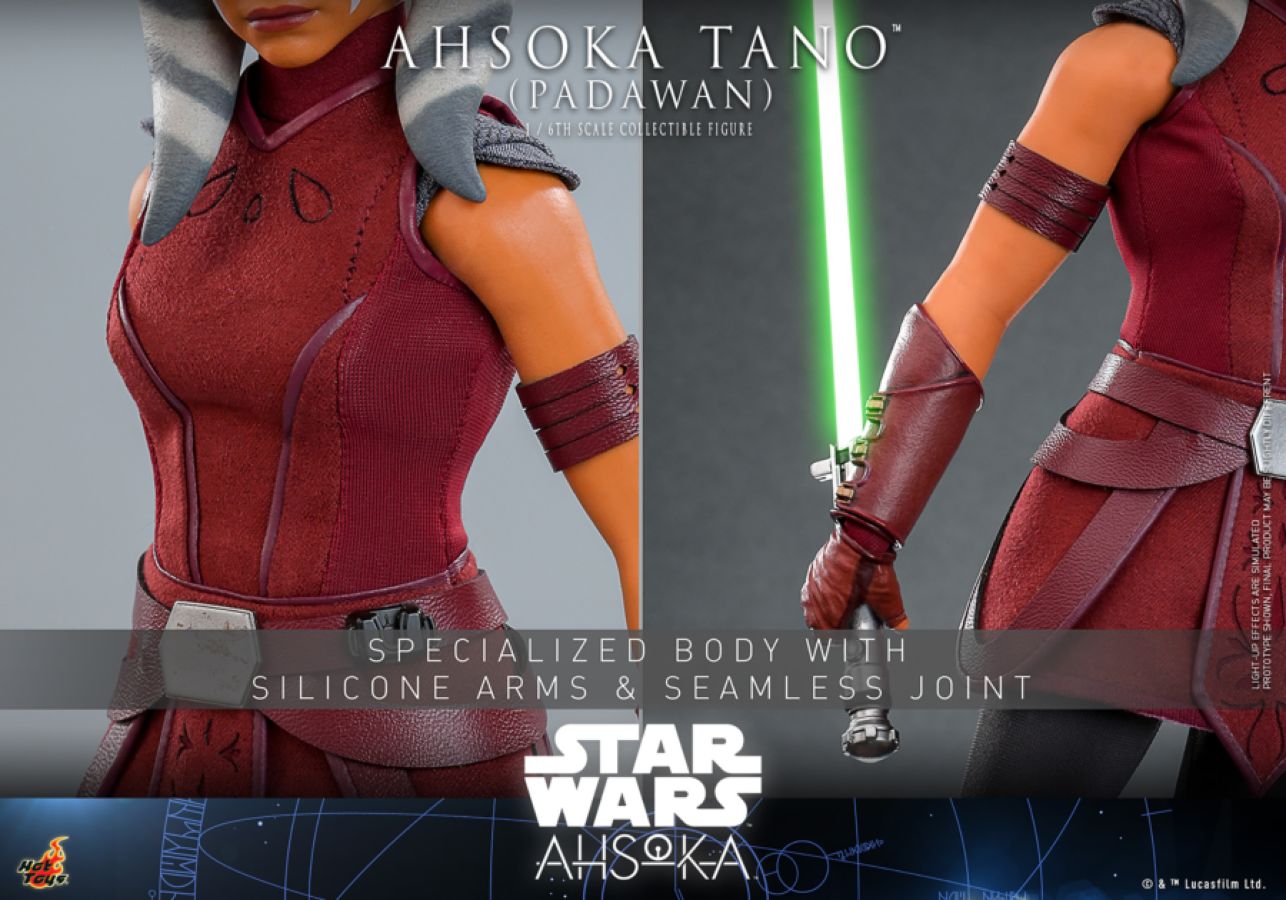 Star Wars: Ahsoka - Ahsoka Tano (Padawan) 1:6 Scale Collectable Action Figure