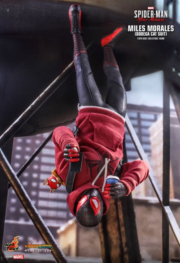 Marvel's SpiderMan: Miles Morales - Miles Morales Bodega Cat Suit 1:6 Scale 12" Action Figure