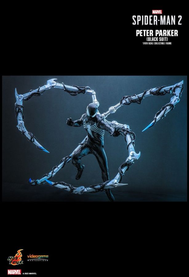 Spider-Man 2 (Video Game 2023) - Peter Parker (Black Suit) 1:6 Scale Action Figure