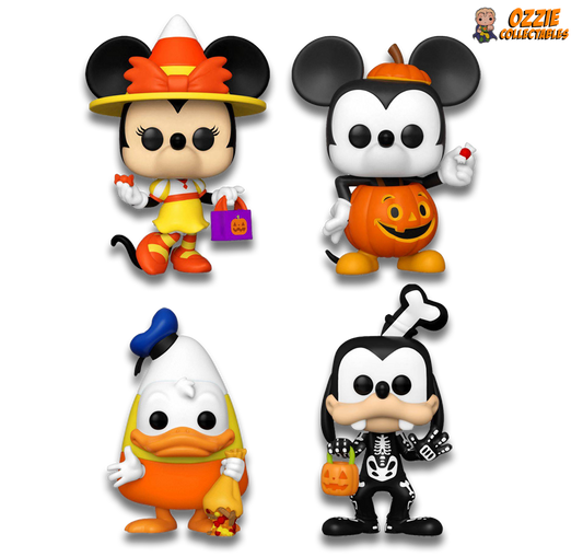 Disney Halloween Funkoween 2022 Bundle - 4 POP! Vinyls