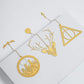 Harry Potter Gold Bookmark Expecto Patronum