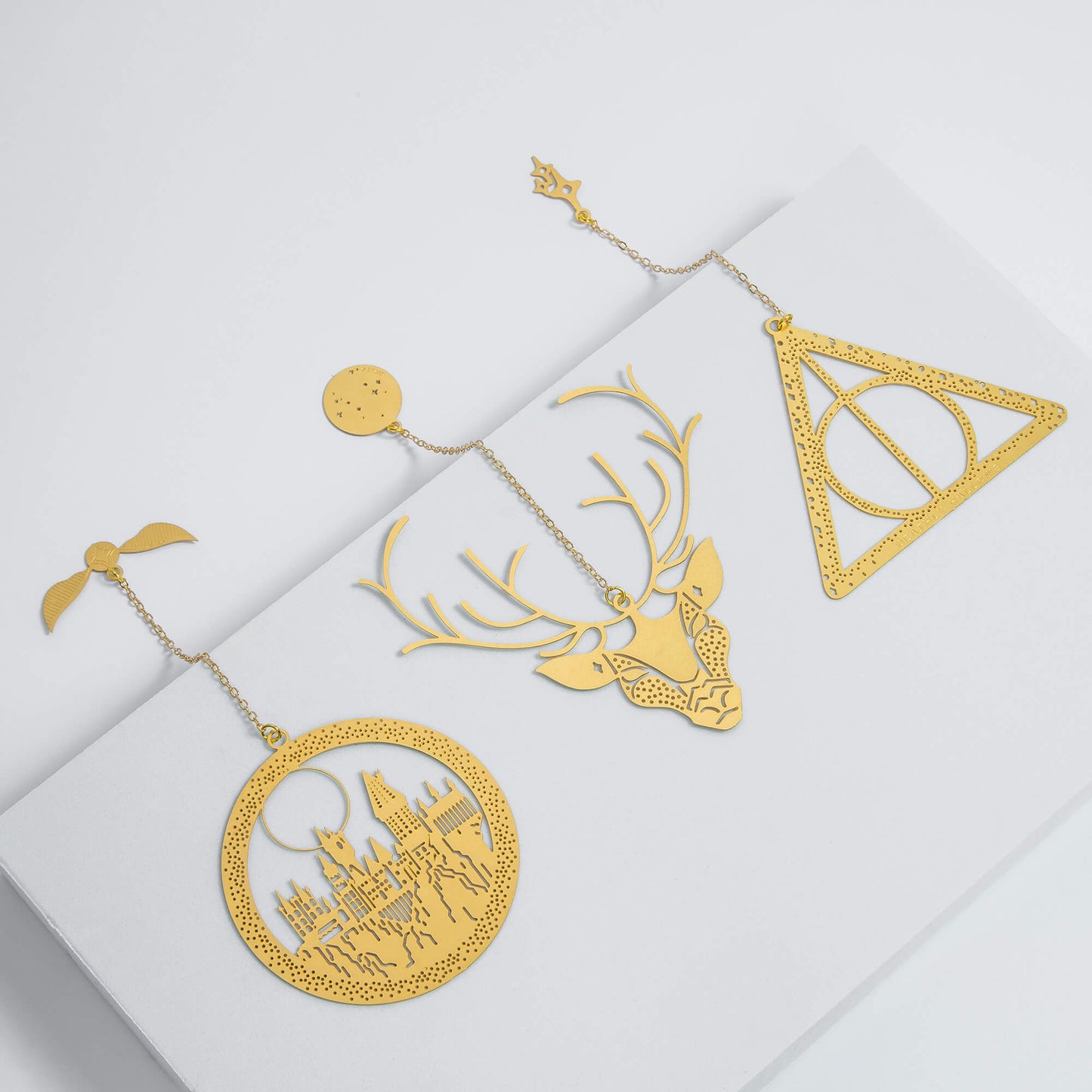 Harry Potter Gold Bookmark Expecto Patronum