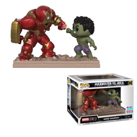 Avengers 2 - Hulkbuster Vs Hulk 2018 New York Fall Convention Exclusive Movie Moments Pop! Vinyl #394