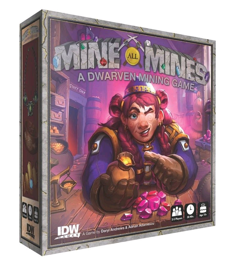 Mine All Mines - A Dwarven Mining Board Game - Ozzie Collectables