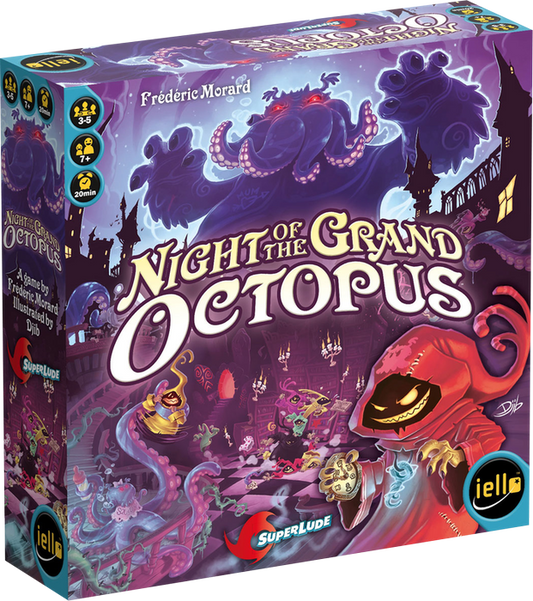 Night of the Grand Octopus - Board Game - Ozzie Collectables