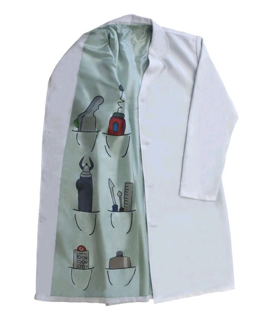 Rick and Morty - Rick Lab Coat Replica - Ozzie Collectables