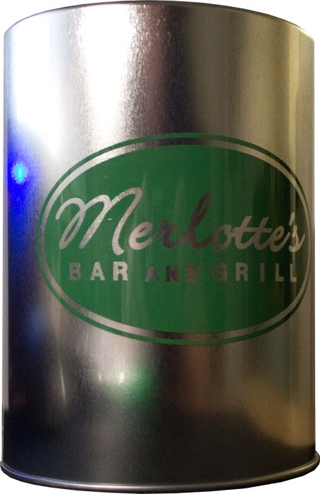 True Blood - Merlotte's Bar Metal Can Cooler - Ozzie Collectables