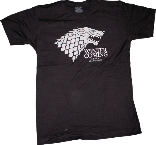 Game of Thrones - Stark Winter Male T-Shirt S - Ozzie Collectables