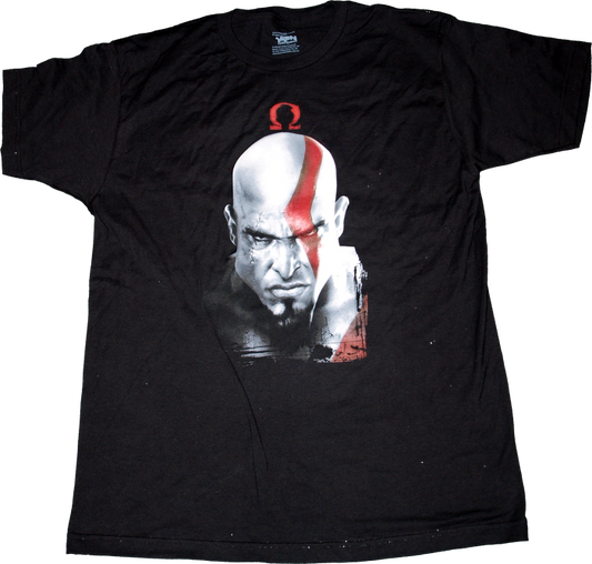 God of War - Kratos & Omega Symbol T-Shirt XXL - Ozzie Collectables