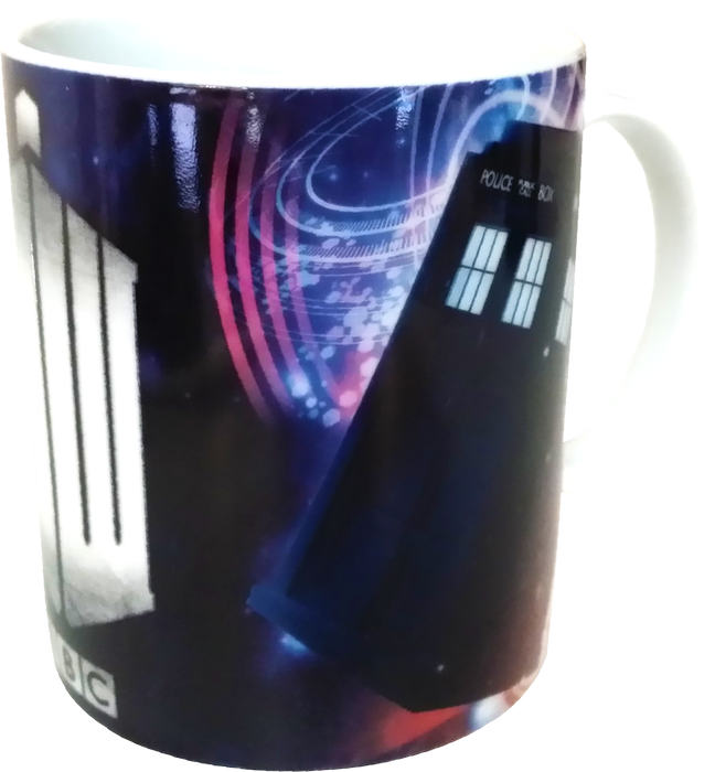 Doctor Who - TARDIS & Insignia Logo Mug - Ozzie Collectables