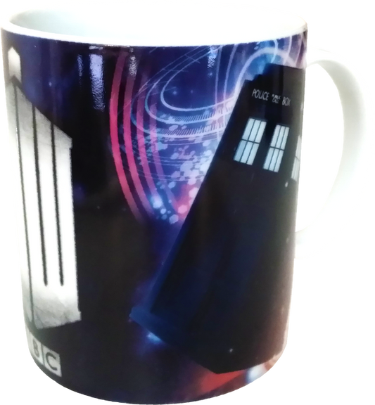 Doctor Who - TARDIS & Insignia Logo Mug - Ozzie Collectables