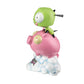 Invader Zim - GIR on Pig Statue